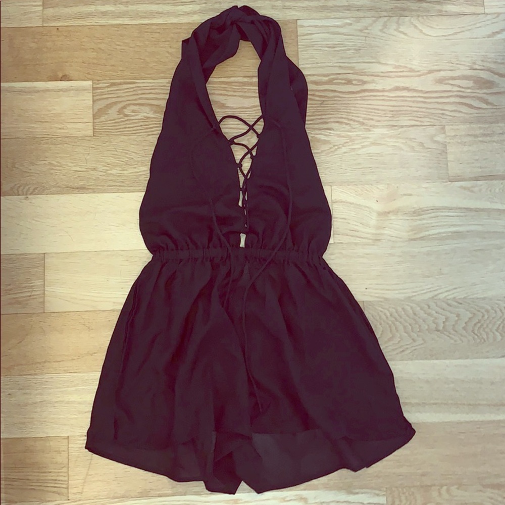 Backless Romper - image 1